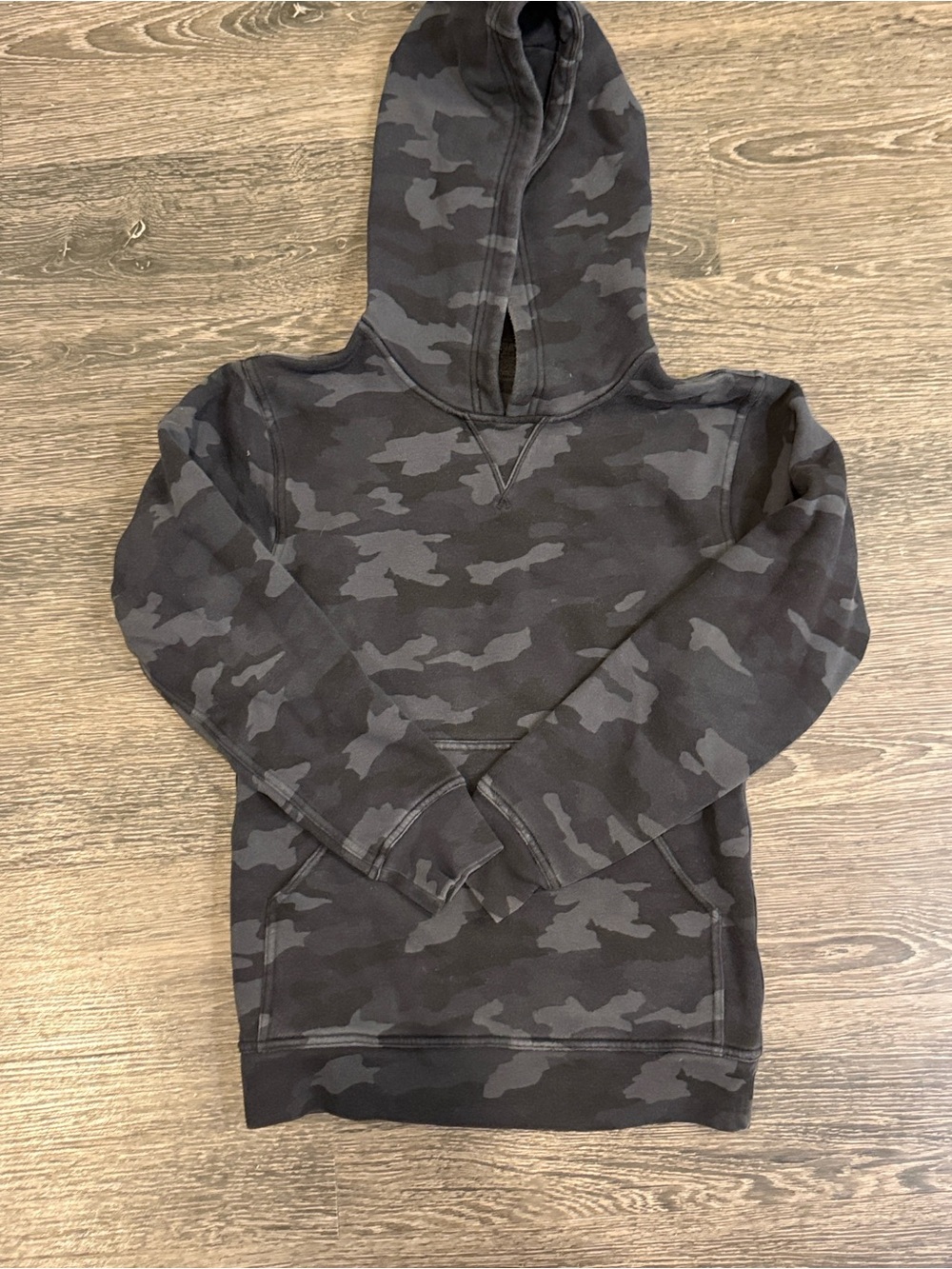 lululemon athletica Women's Camouflage Hooded Sweatshirt - Black/Gray